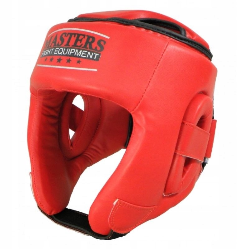 Kask bokserski Masters Ktop-Pu Wako Approved M 02251-02M czerwony+M