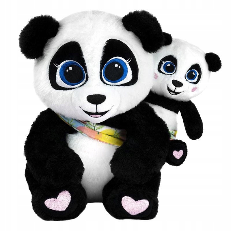 Interaktywna Panda Mami i Dziecko Panda BaoBao HUGGY LUV