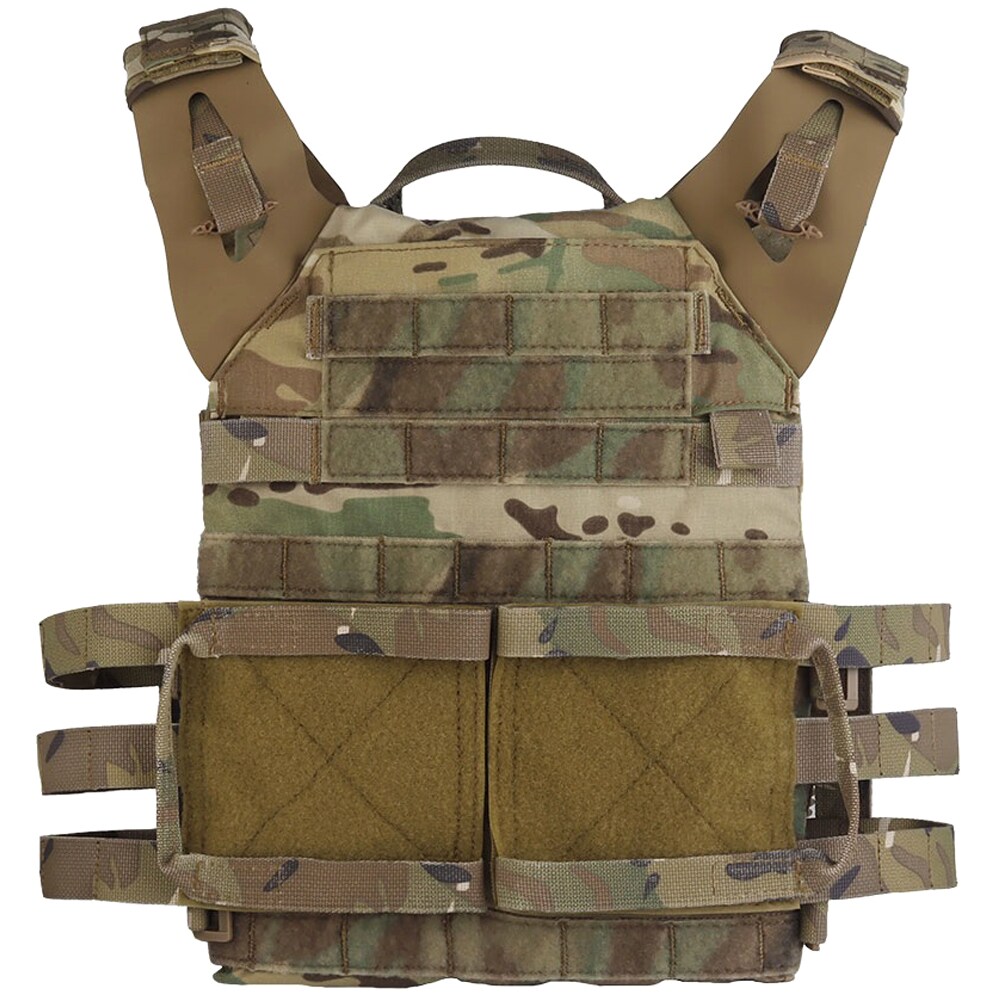 Kamizelka taktyczna wojskowa moro Wosport VE-99 Plate Carrier - MultiCam