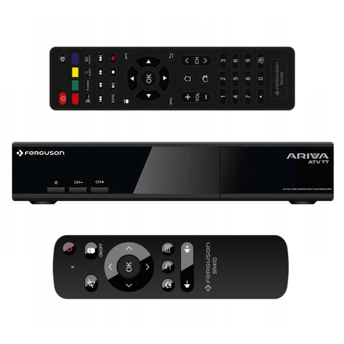 Tuner satelitarny twin DVB-S2 FERGUSON ARIVA ATV TT ANDROID SMART TV