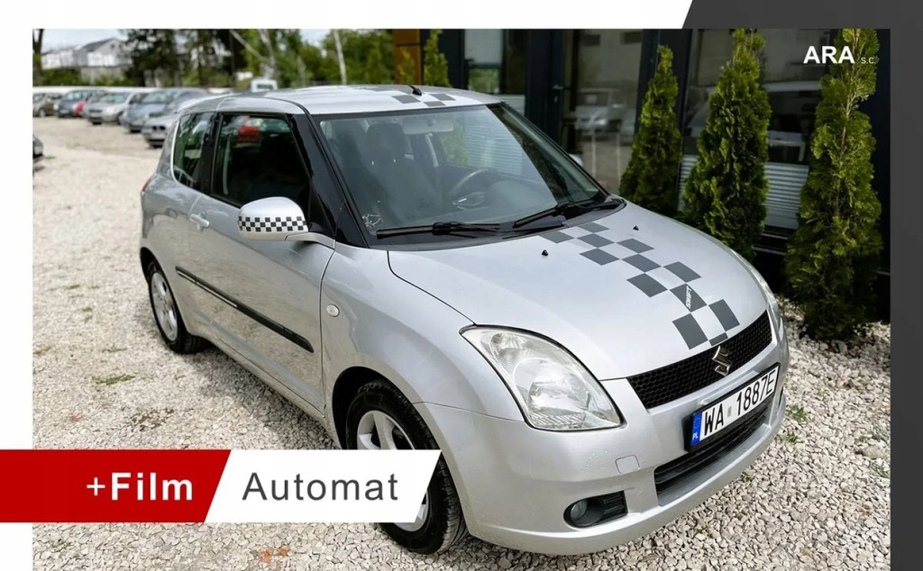 Suzuki Swift Automat Klima Niski Przebieg Gwar...