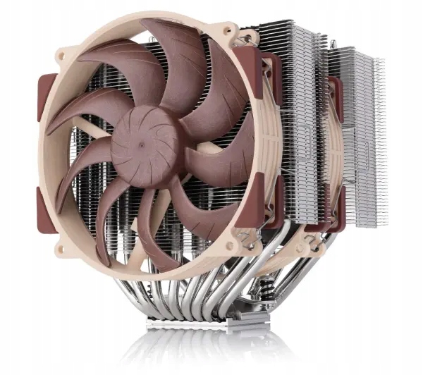 Chłodzenie powietrzne procesora CPU Noctua NH-D15 G2 LBC 2x 140mm Brązowe