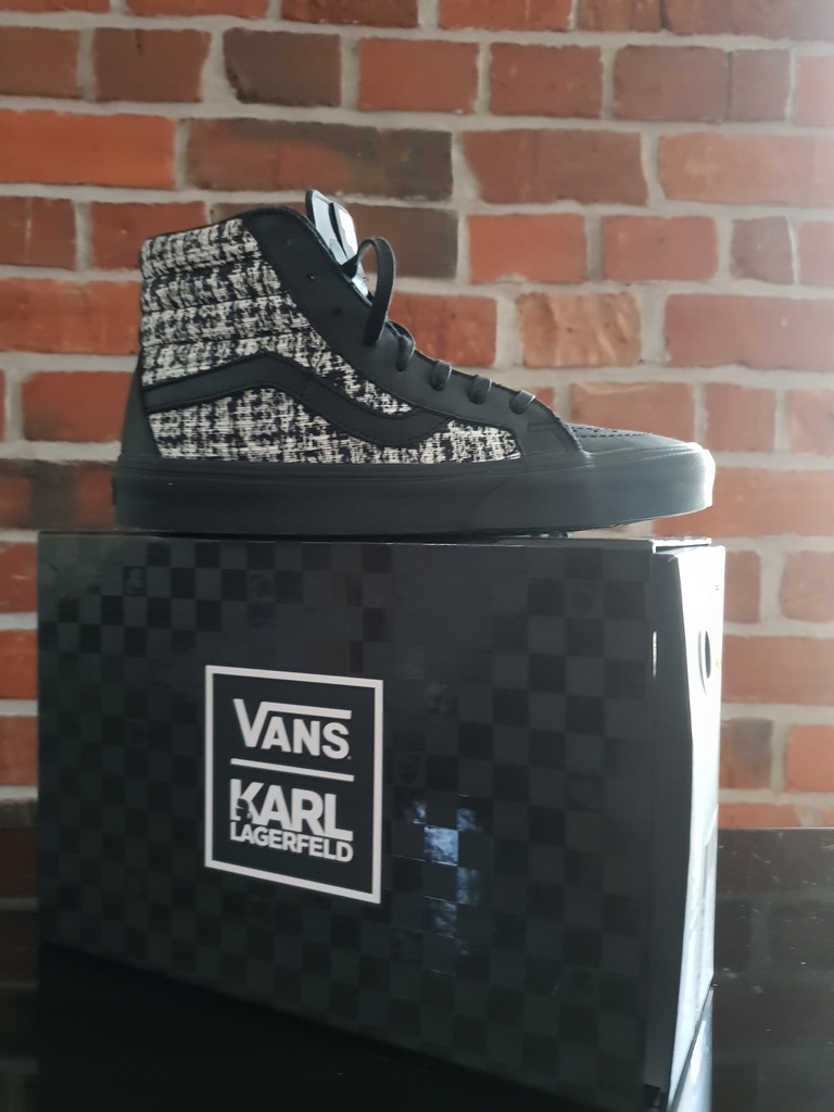 Vans sk8 KARL LEGERFELD limit. edycja projektanta