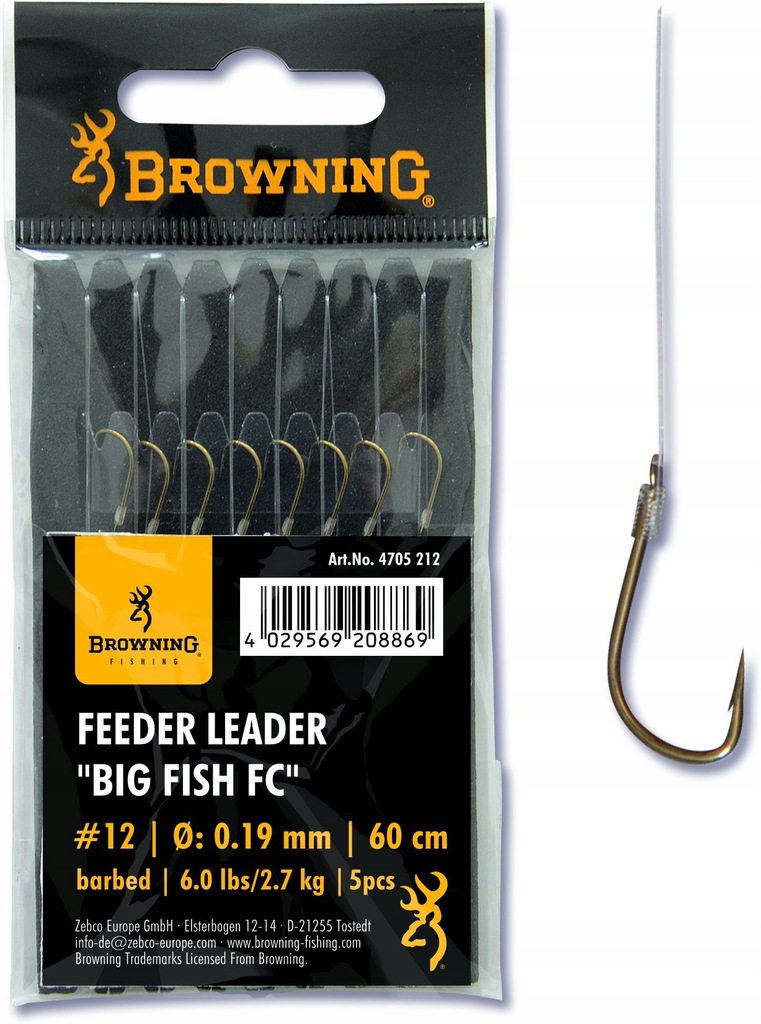 PRZYPON 4705212 Browning Feeder Big Fish FC#12/60c