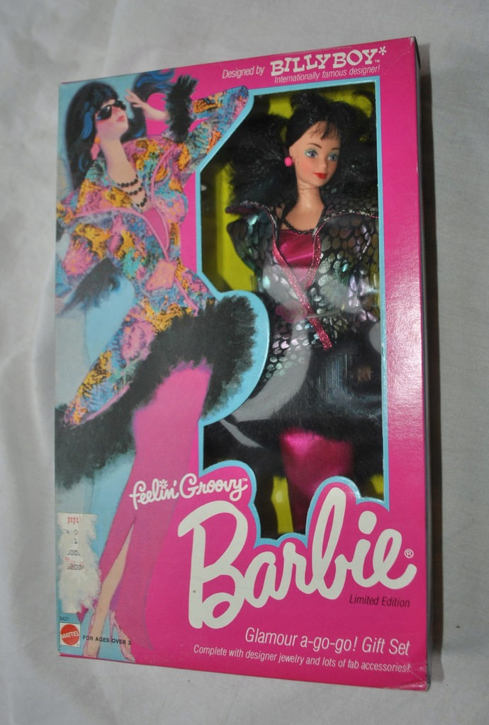lalka BARBIE FEELING GROOVY 1986 BILLY BOY mattel 8682080354