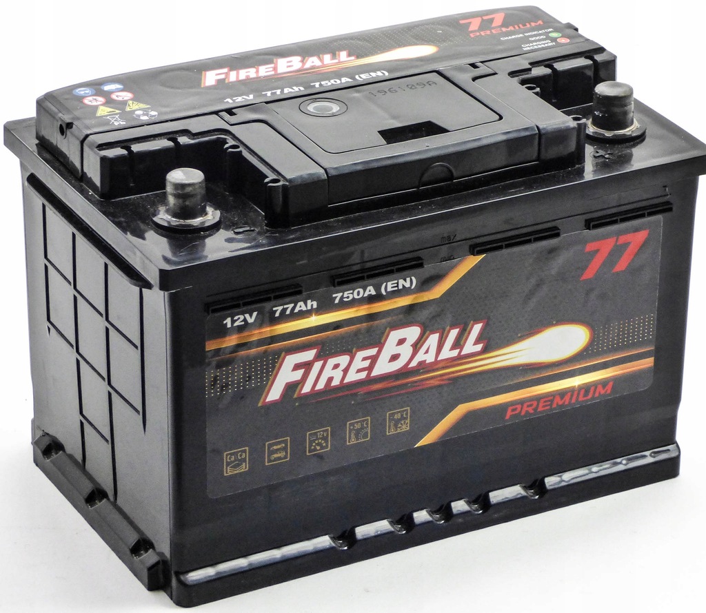 Akumulator 12V 77Ah 750A FireBall SUPER MOC - 11675258879 - oficjalne ...