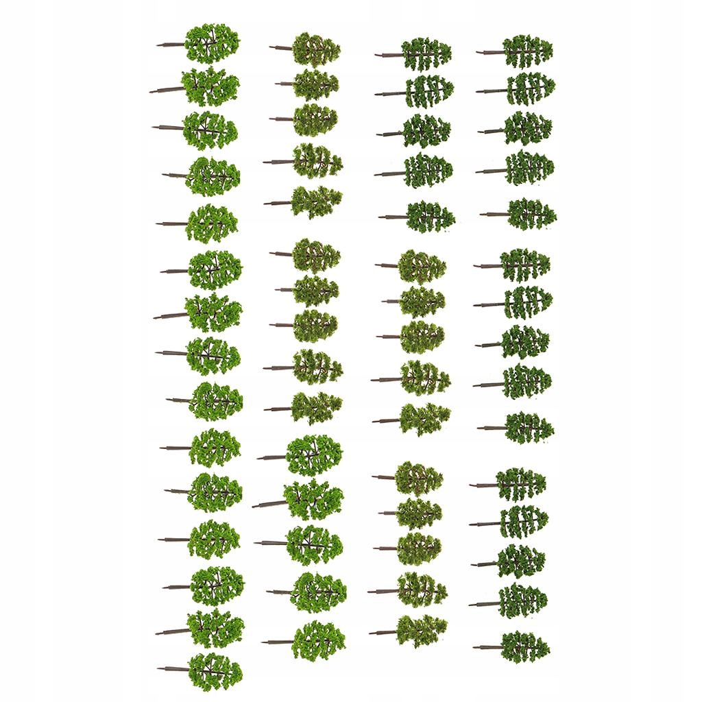 60 drzewek 8cm, drzewko do dioramy, projekty, bez