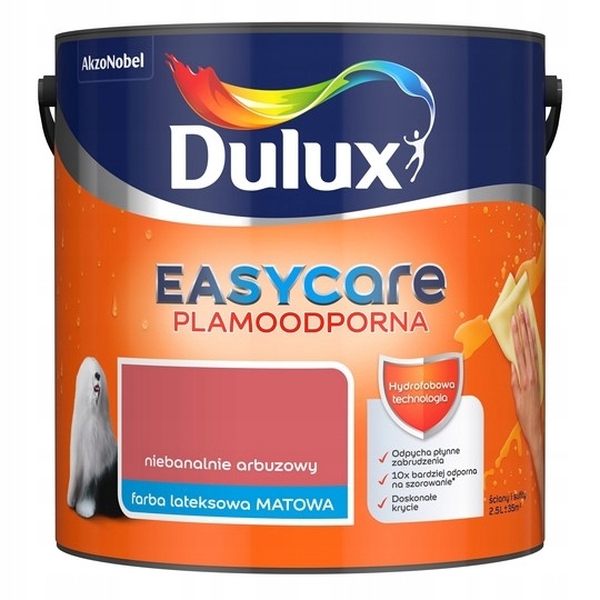 Dulux Easy-Care 2,5L Niebanalnie arbuzowy