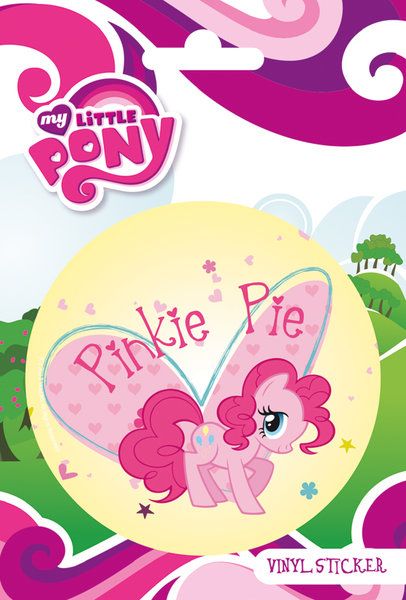 My Little Pony - Pinkie Pie - naklejka 8,5 cm