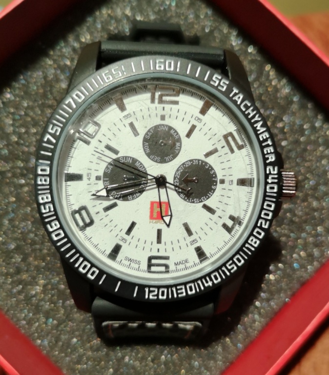 ZEGAREK HARDY TIME HM001 BWS