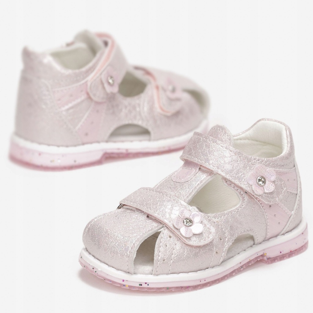 Born2Be Różowe Sandały 25 Ekoskóra Casual