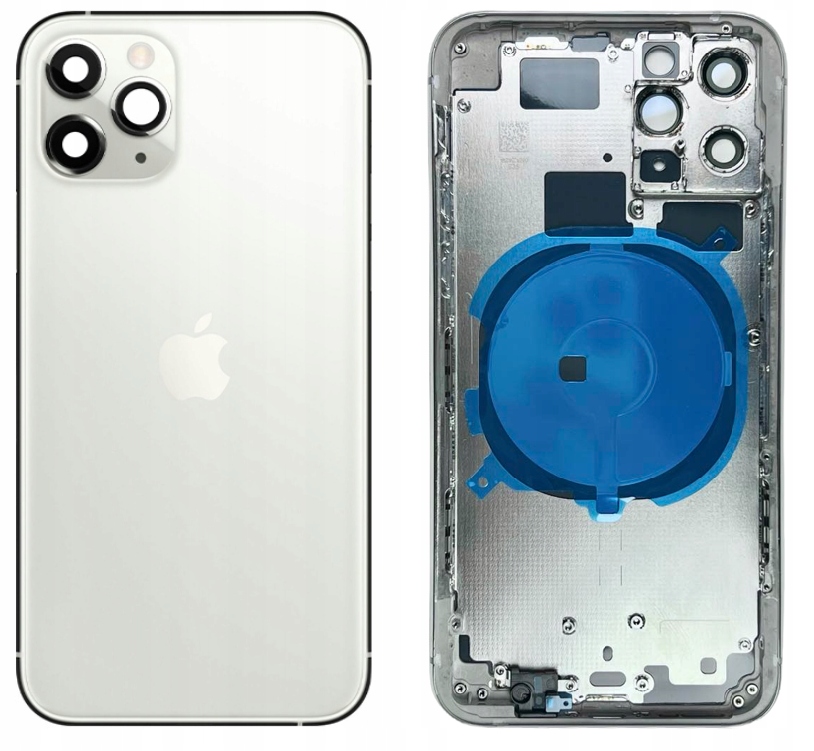 Korpus iPhone 11 Pro Max Silver Obudowa CE Srebrny