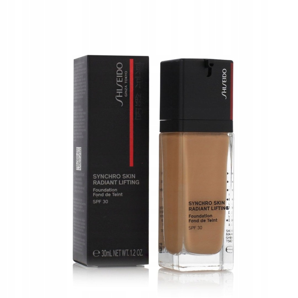 Płynny Podkład do Twarzy Shiseido Synchro Skin Radiant Lifting N340 Oak Spf
