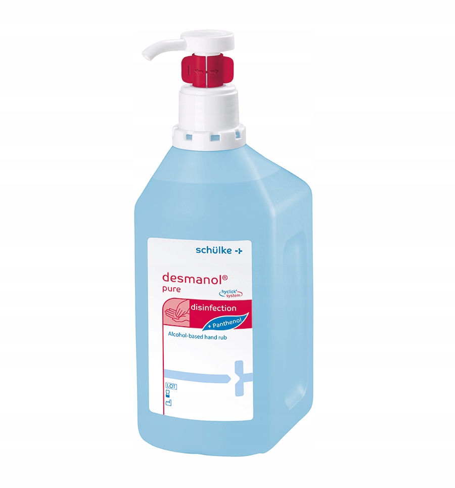 DESMANOL PURE PŁYN DEZYNFEKCJA RĄK 1L Z POMPKĄ - 8915133479 - oficjalne