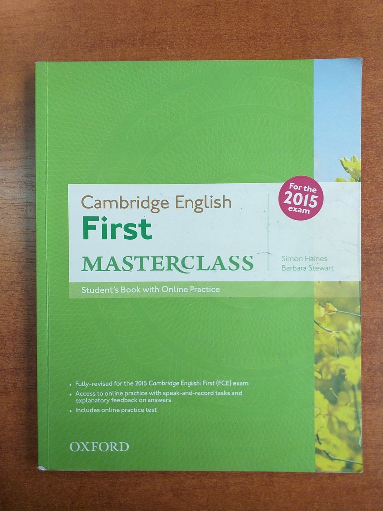 Cambridge English First Masterclass Student's Book