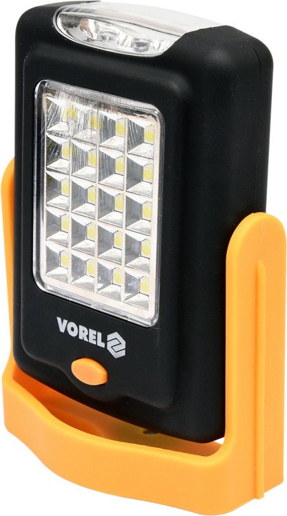 Latarka Lampa Ręczna Obrotowa 20+3 LED 82730 VOREL