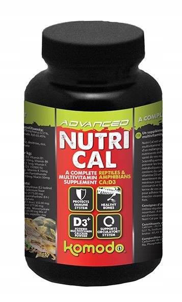 Komodo Nutri-Cal 330g - witaminy i wapno dla żółwi