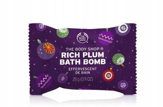 THE BODY SHOP_Rich Plum Bath Bomb_Kula_śliwka