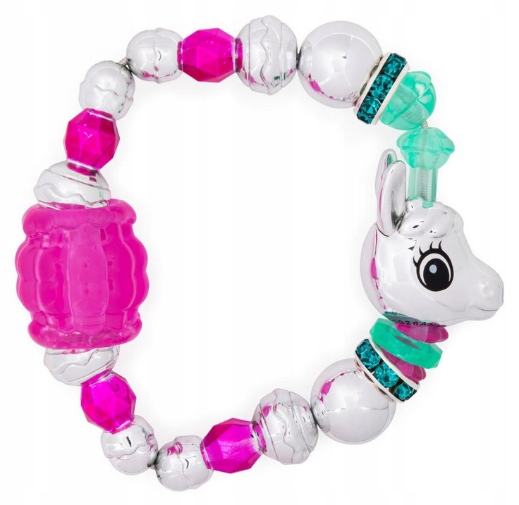 TWISTY PETZ zwierzak bransoletka SREBRZYSTA LAMA