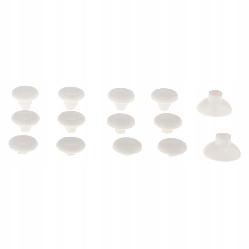 14x Thumbstick Thumb Stick Kontroler PS4 biały