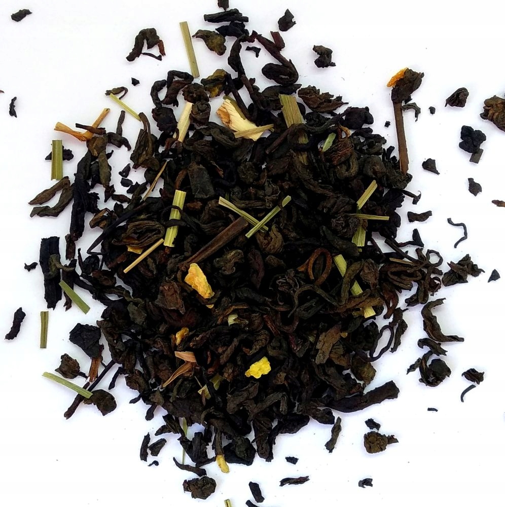 PU-ERH LEMON - herbata czerwona cytrusowa 100g