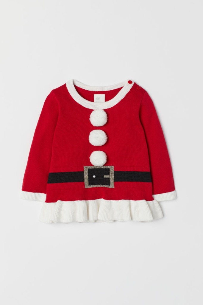 Świąteczny sweter _H&M _MIKOŁAJ_ŚWIĘTA_92 + GRATIS