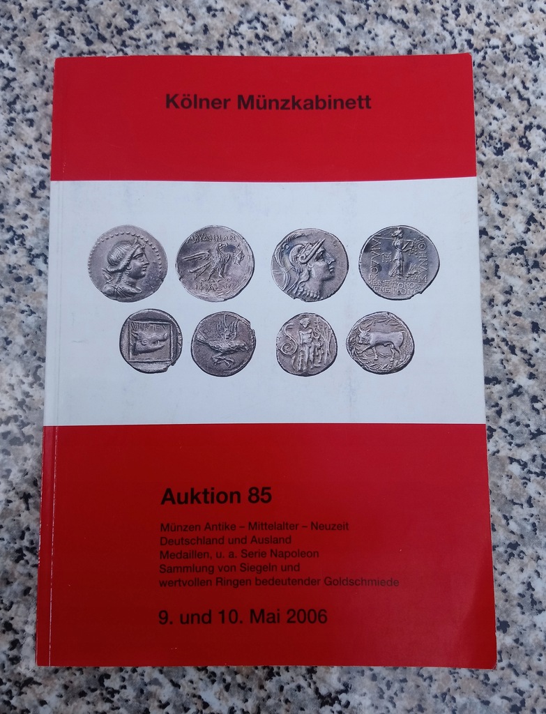 Купить Каталог 85 монет Kolner Munzkabinett Кельна на аукционе: отзывы, фото, характеристики в интерне-магазине Aredi.ru