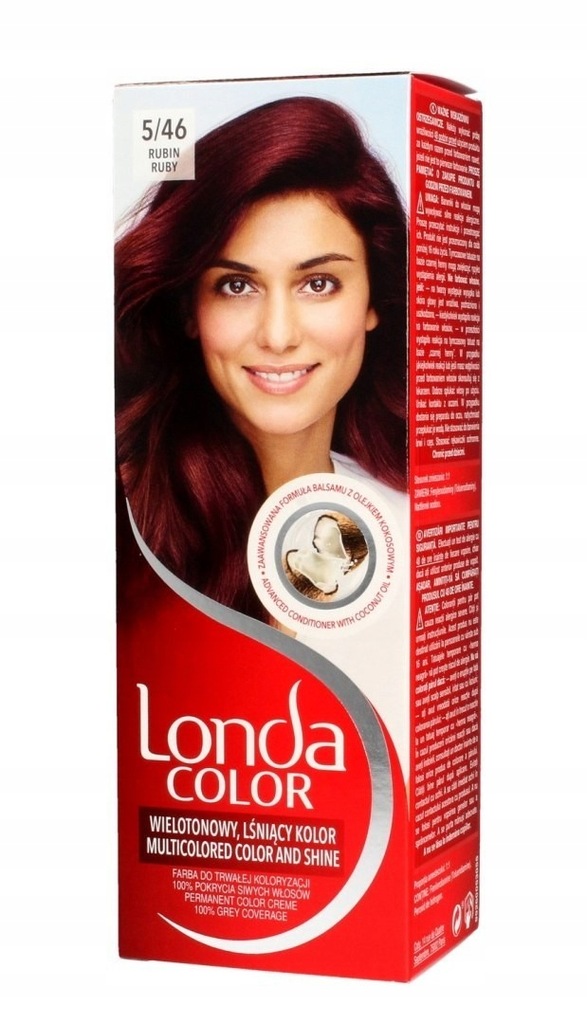 Londacolor Cream Farba do włosów nr 5/46 rubin 1op