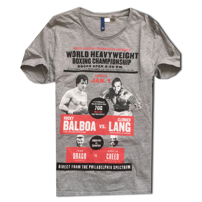 H&M ROCKY BALBOA Oryginalna KOSZULKA T-SHIRT M