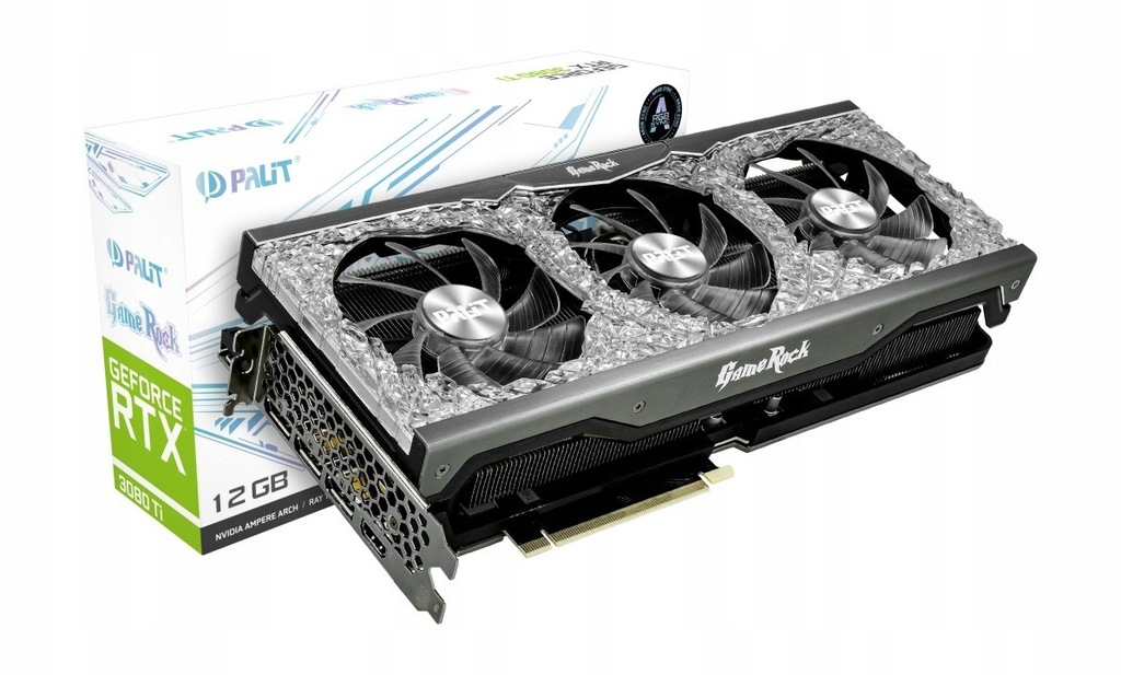 Купить Видеокарта RTX 3080Ti GameRock 12 ГБ GDDR6X: отзывы, фото и ...