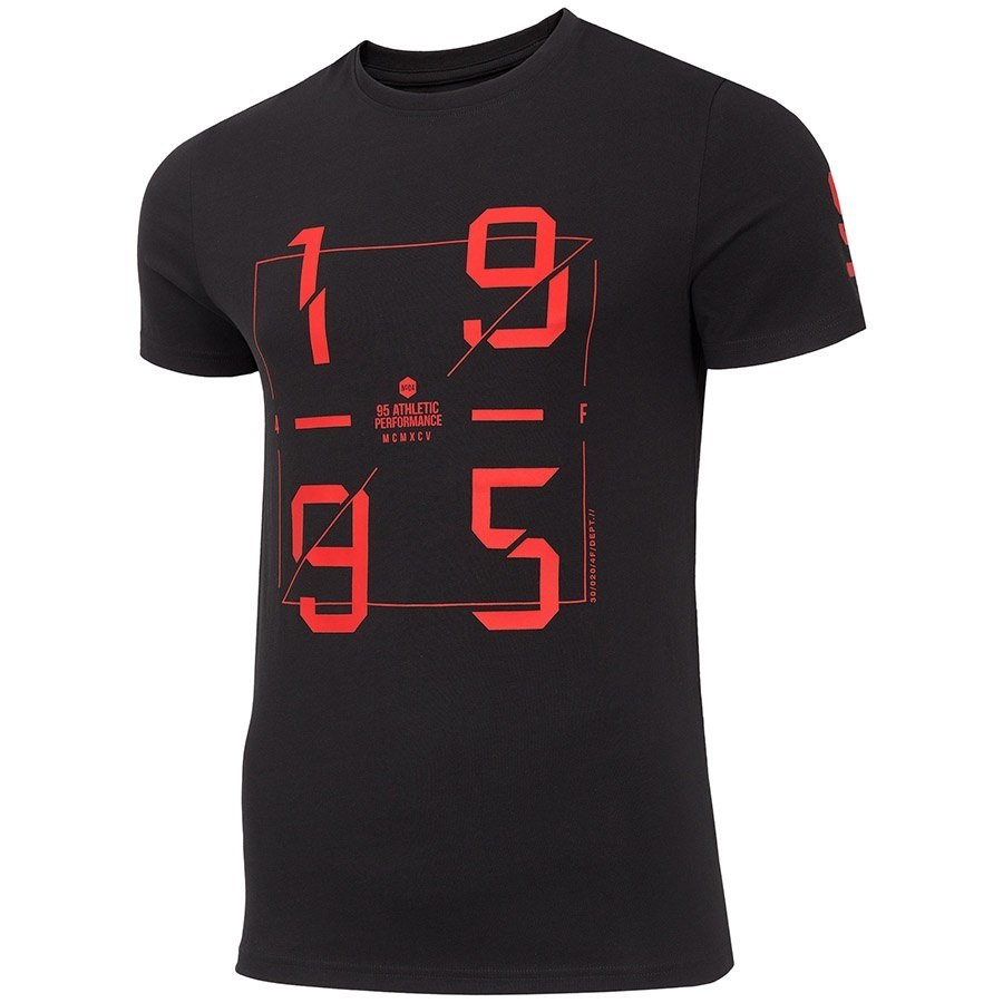 T-Shirt Koszulka Męska 4F czarna XL