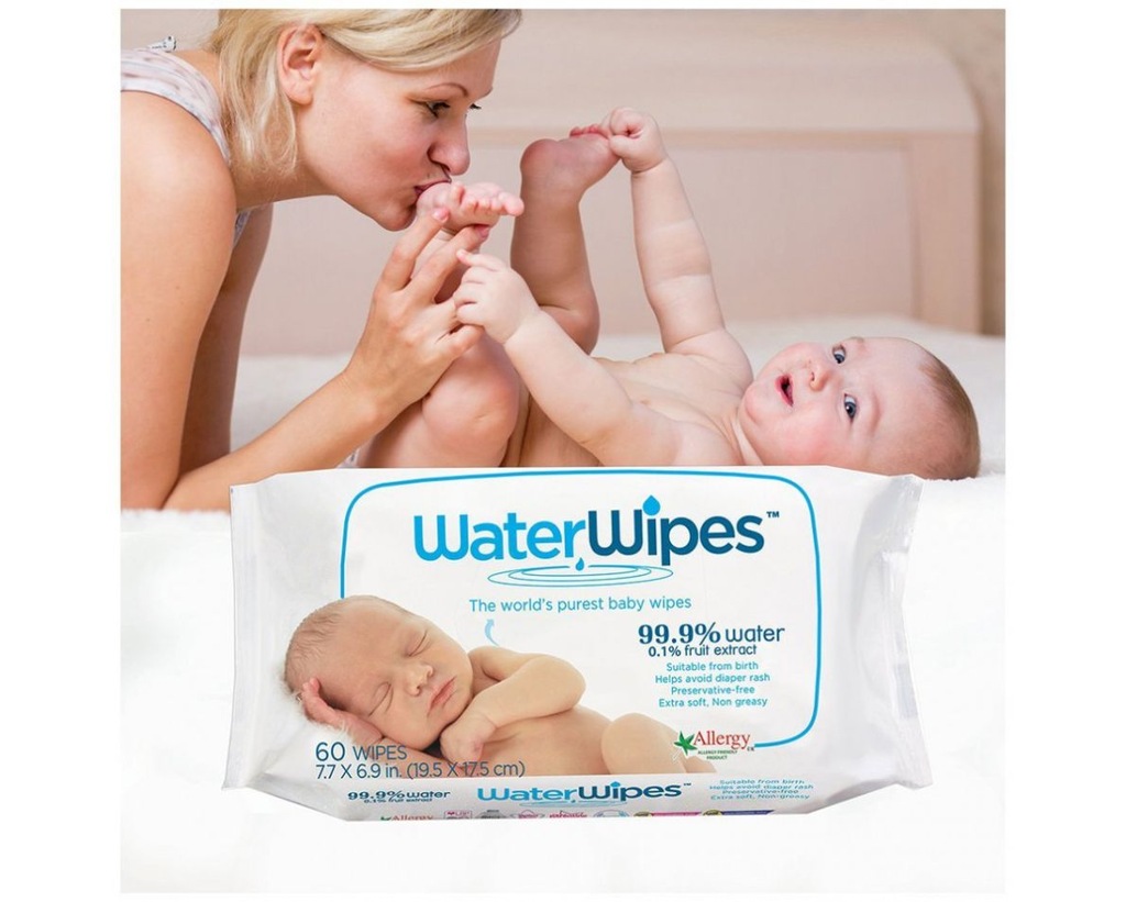 Купить Салфетки WaterWipes, смоченные чистой водой, 60 шт.: отзывы, фото, характеристики в интерне-магазине Aredi.ru