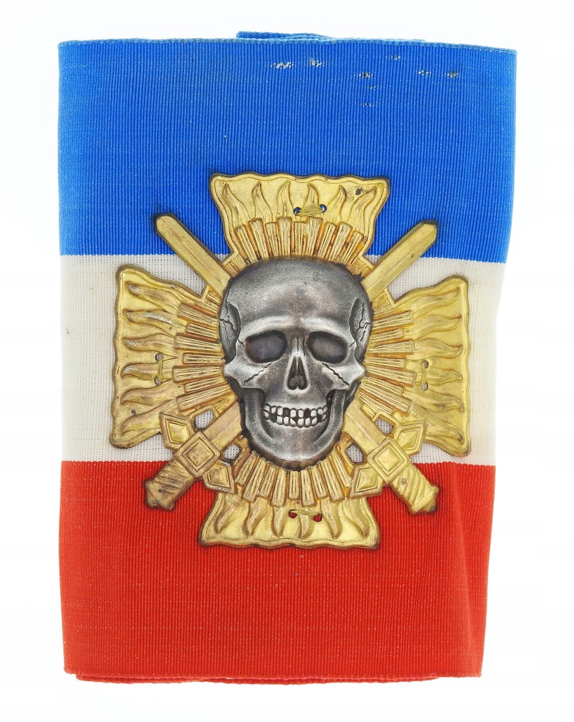 Francja -Odznaka Org. Ognisty Krzyż -Croix-de-Feu