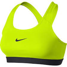 Nike neonowy stanik sportowy L warto