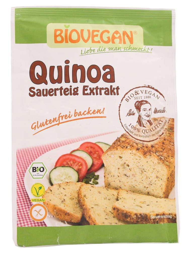 Zakwas chlebowy quinoa w proszku BIO Biovegan 20g