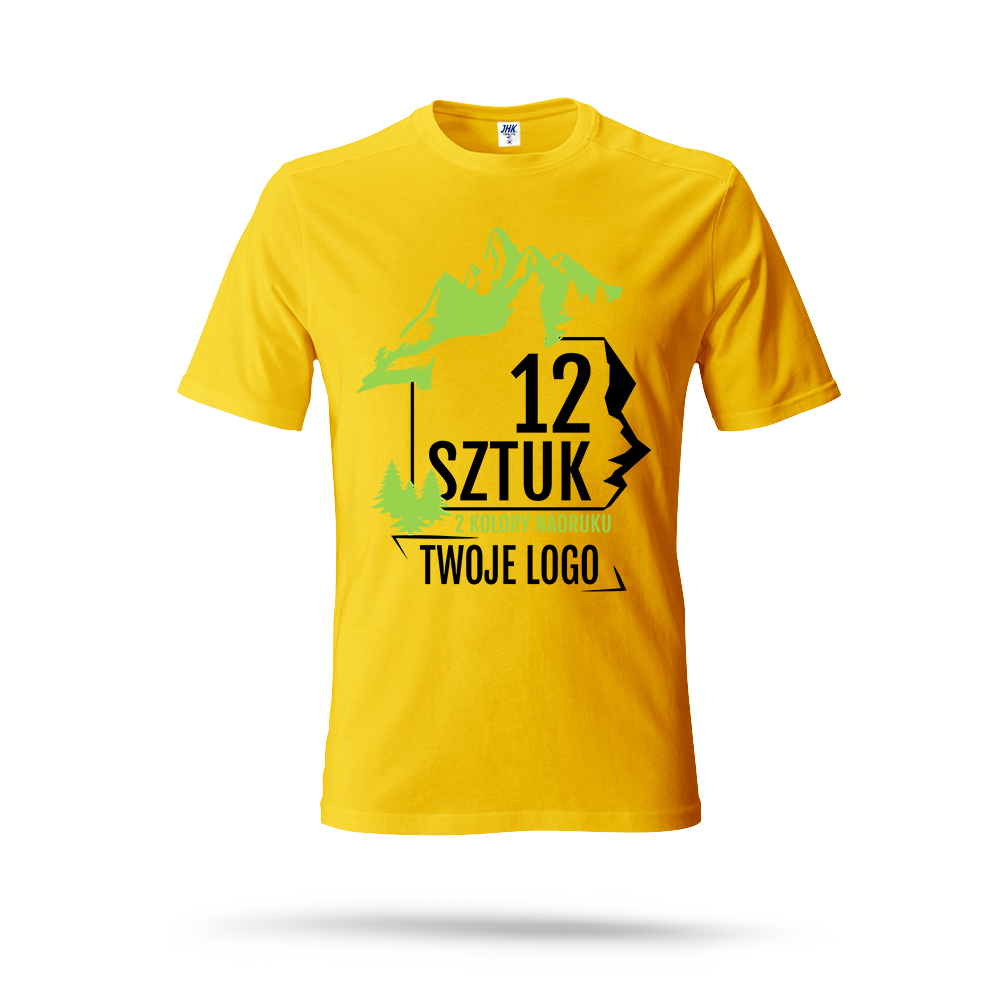 T-Shirt Koszulka 12 szt Twoja Grafika LOGO Nadruk