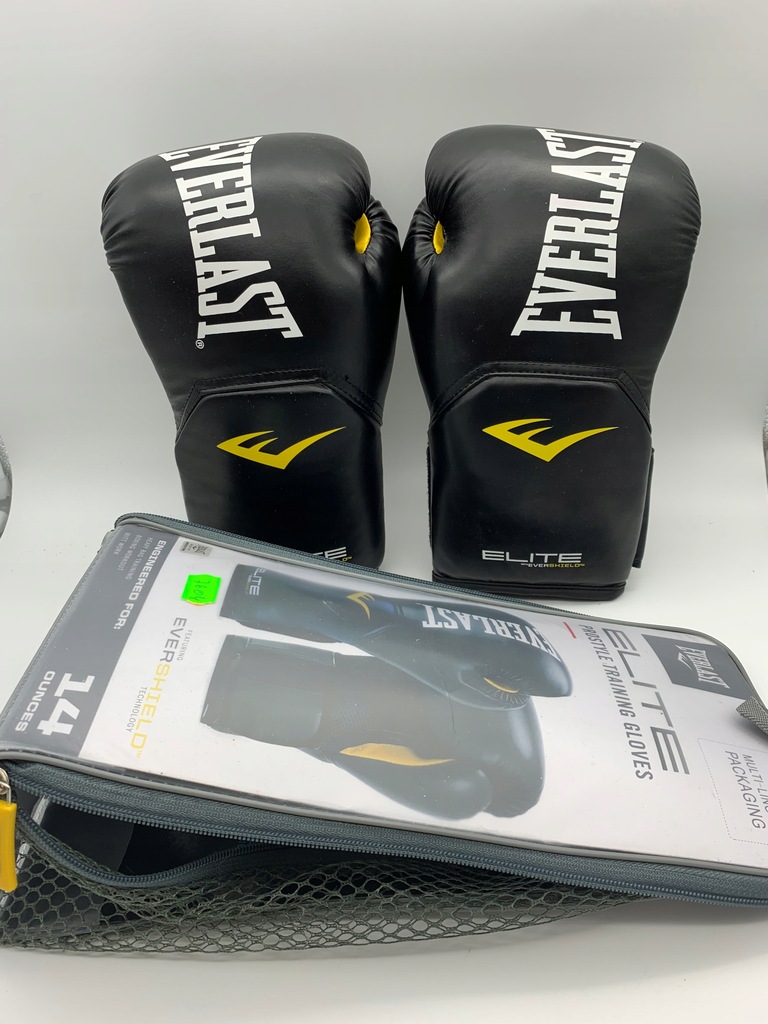 Rękawice bokserskie EVERLAST CZARNE!