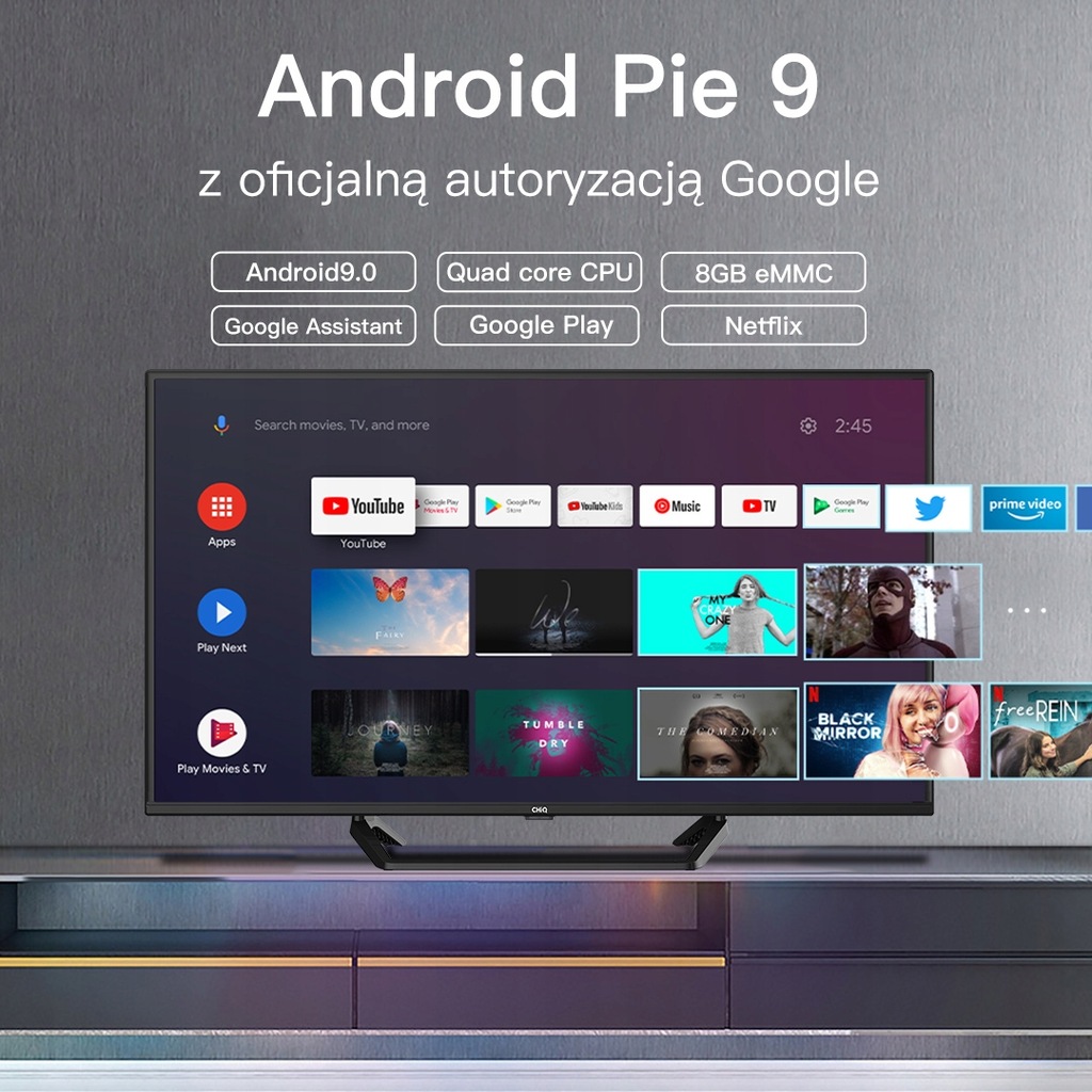 Купить ТВ 42 CHiQ L42G6F Android TV SMART TV HDR: отзывы, фото, характеристики в интерне-магазине Aredi.ru