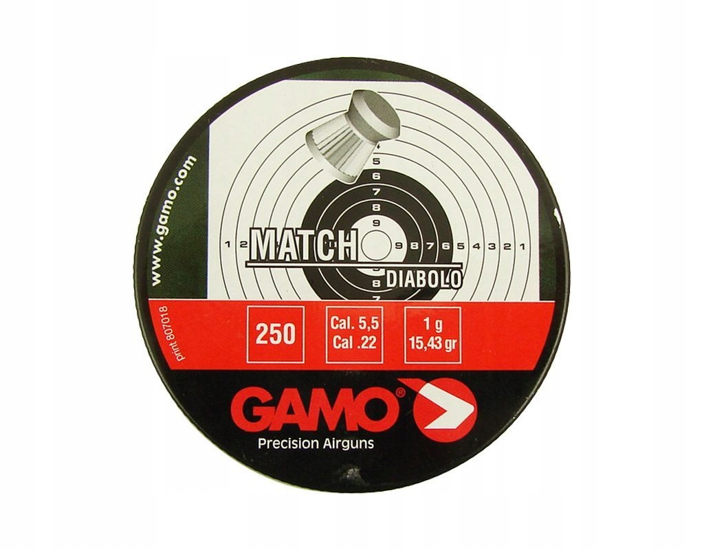 Śrut Gamo Match 5,5mm 250szt (6320025)