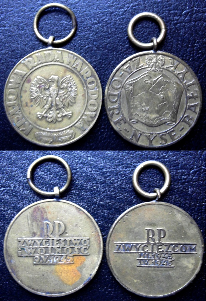 Za Odrę Nysę Bałtyk + Medal Zwycięstwa i Wolności