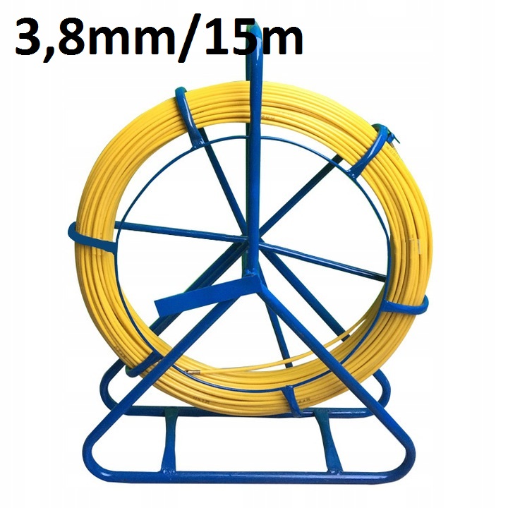 Купить Волокно для протяжки кабеля / Нержавеющая сталь 3,8 мм/15 м: отзывы, фото, характеристики в интерне-магазине Aredi.ru
