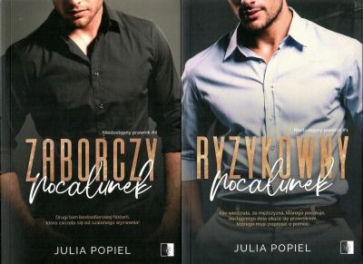 Ryzykowny pocałunek + Zaborczy pocałunek ZESTAW Julia Popiel