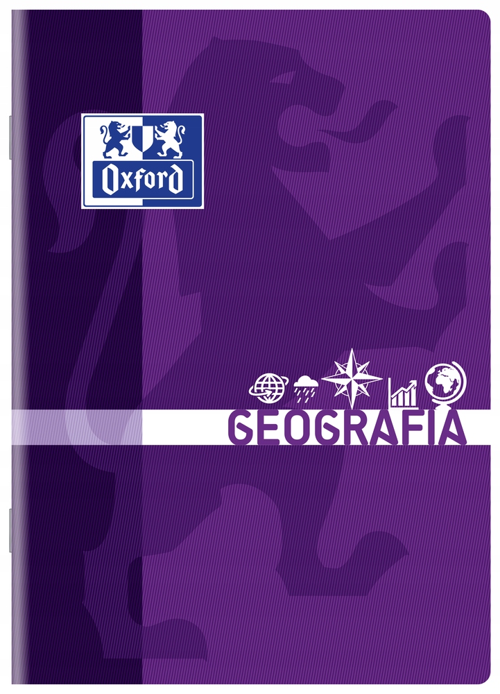 Zeszyt A5 60k kratka Geografia Oxford