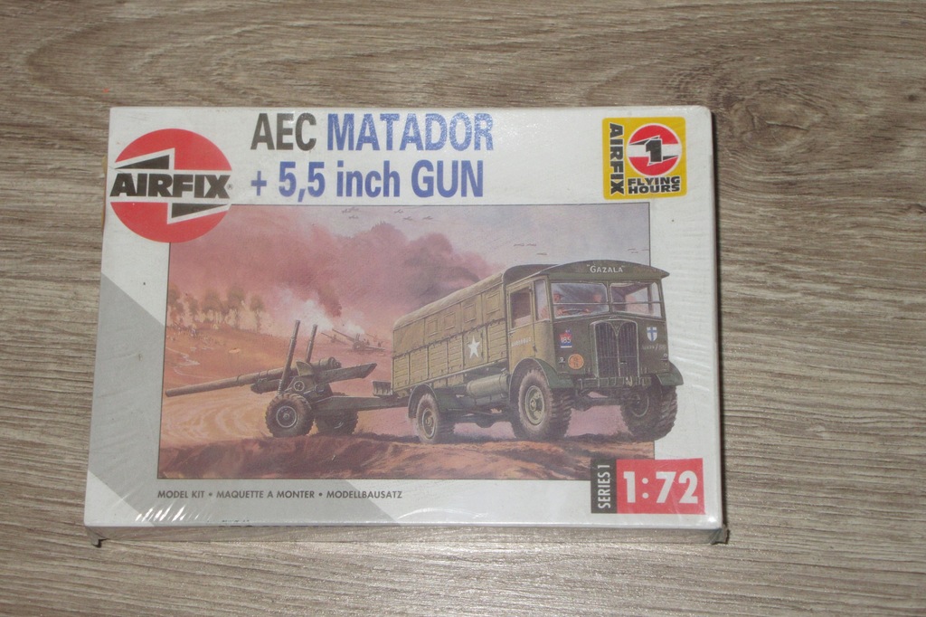 AEC MATADOR +5,5 inch GUN AIRFIX 1/72