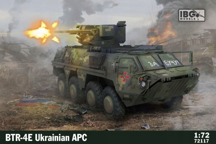 Model plastikowy BTR-4E Ukrainian APC 1/72 /Ibg