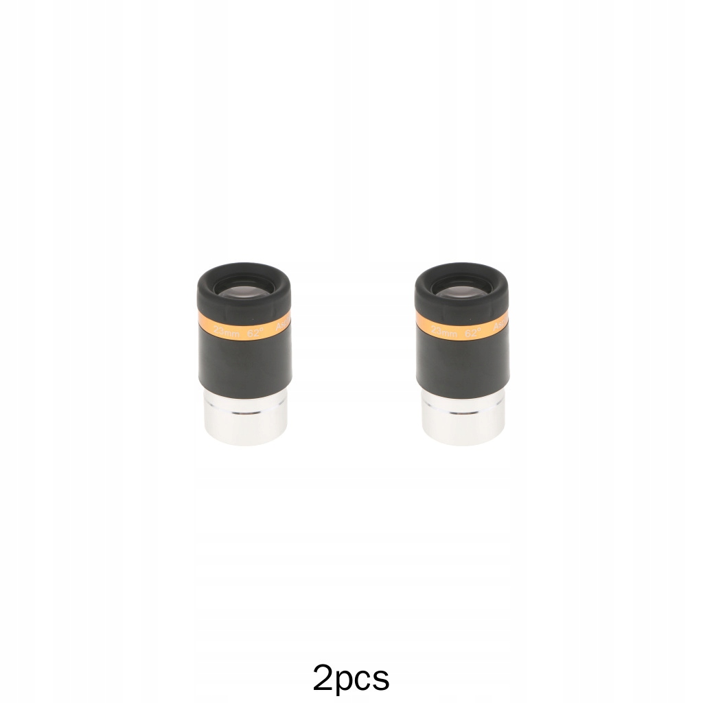 2x Jednoczęściowy asferyczny okular 23mm