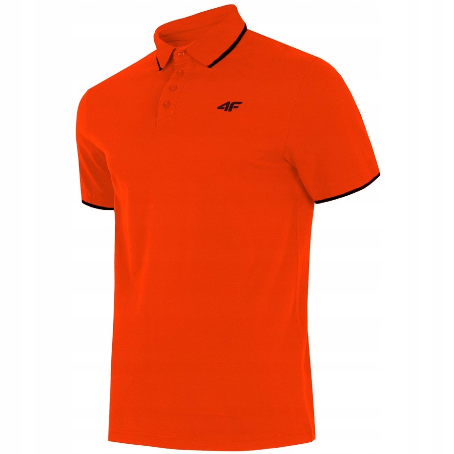 Koszulka męska 4F pomarańczowa H4L19 TSM024 70S :