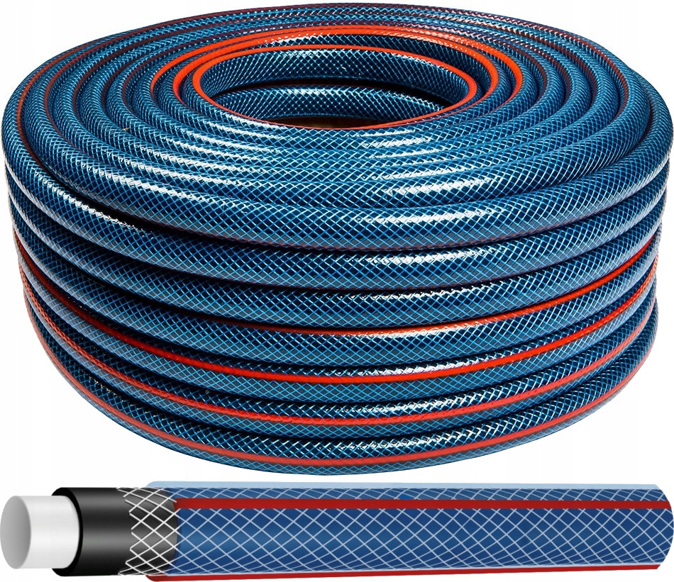 WĄŻ OGRODOWY DO WODY 4-WARSTWOWY 22BAR 1/2'' 20M