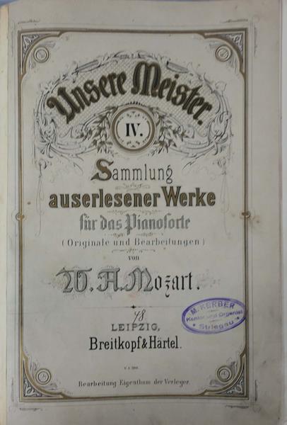 Unsere Meister IV, VII, Sammlung auserlesener 1900