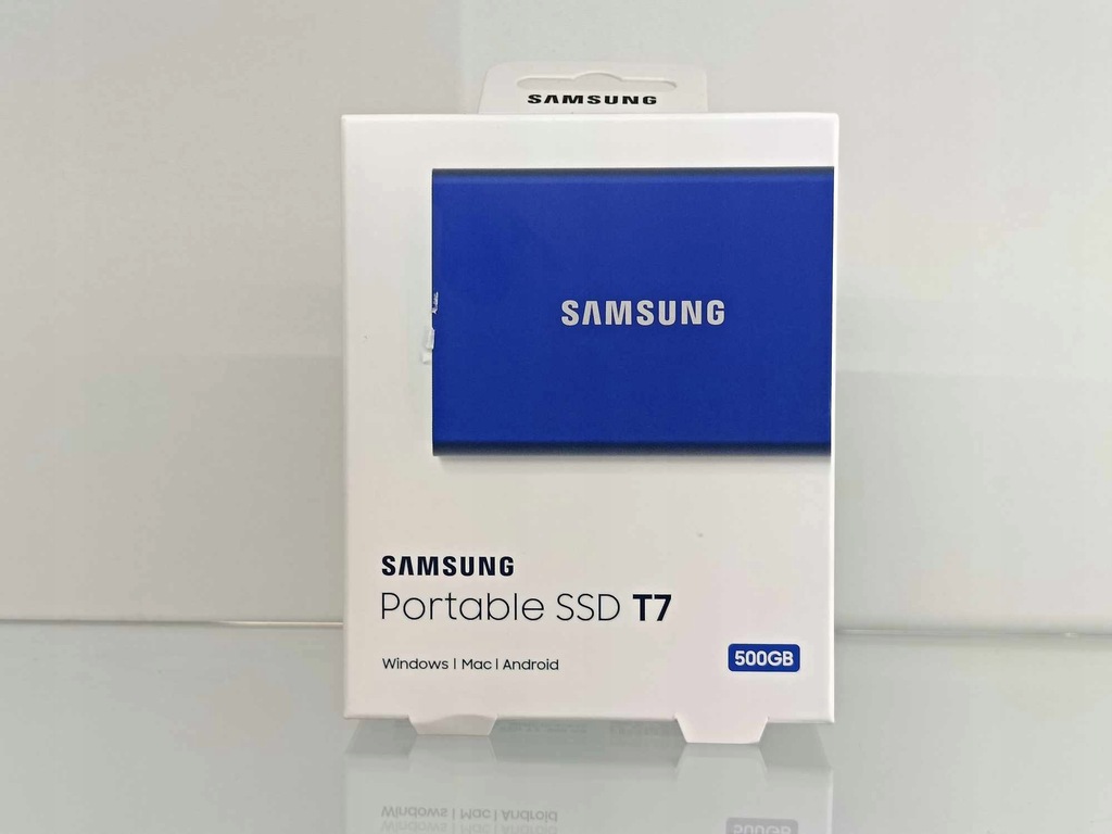 Dysk Przenośny SSD Samsung Portable SSD T7 500GB